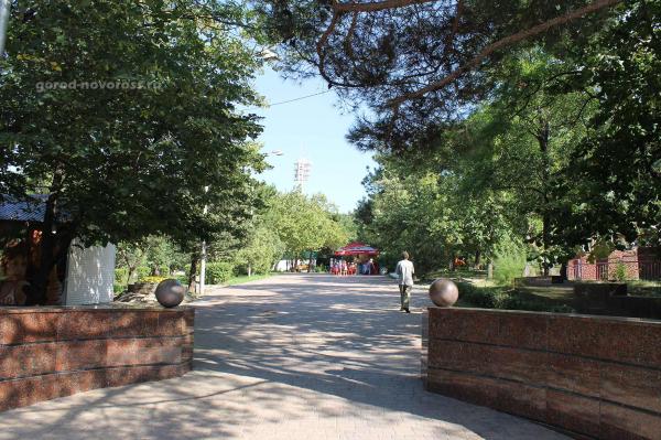 В парке имени Ленина Новороссийск