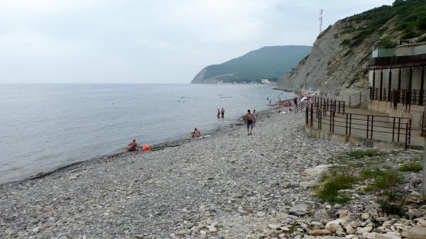 Пляж у садового товарищества «Геолог» в Южной Озереевке под Новороссийском