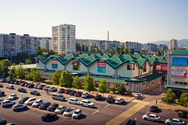 Рынок в Южном районе Новороссийска