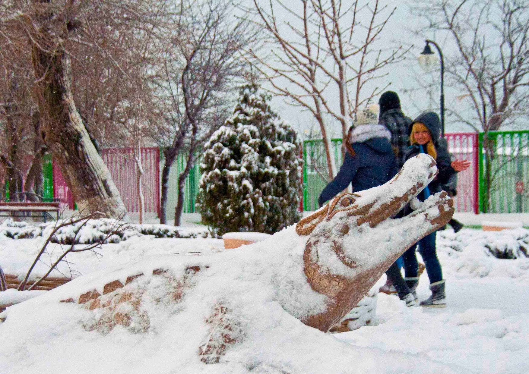 Зима в парке Фрунзе