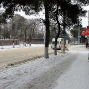 В районе Парка Ленина. Зима 2014 год. Новороссийск