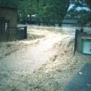 Наводнение в Новороссийске 2002 год. Улица Портовая