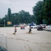 Новороссийск. Наводнение август 2002 года. Кутузовксий круг