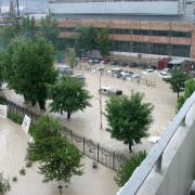 Новороссийск. Наводнение. Потоп возле Новошипа. Август 2002 год