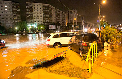 Новороссийск наводнение 2012 г.