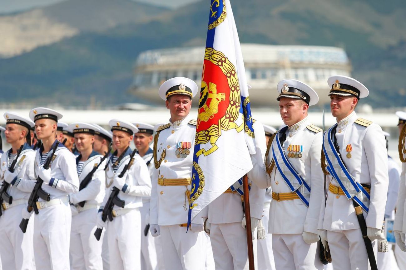 Парад в Новороссийске 2022 день ВМФ