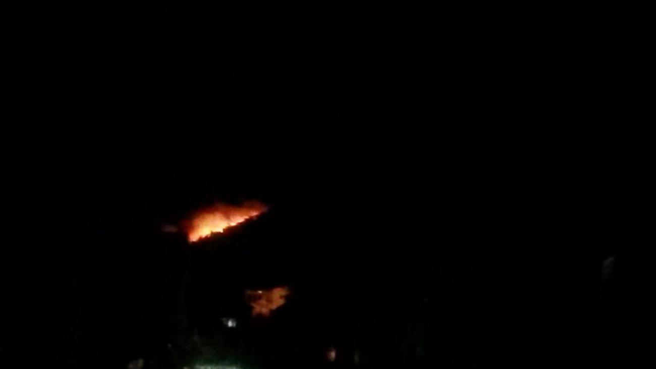 Возгорание в районе Мысхако